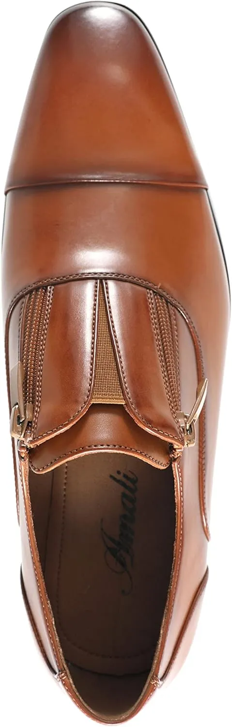 Amali Tucker - Mens Dress Shoes - Double-Monkstrap Shoes for Men - Designer Mens Shoes