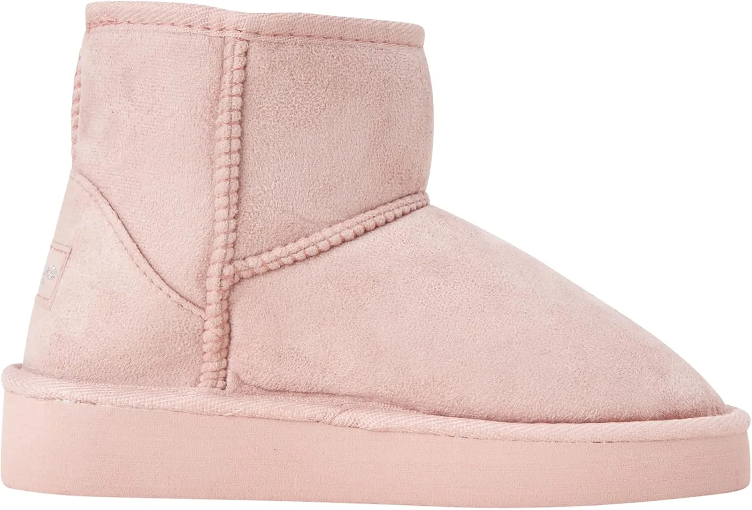 bebe Girls' Winter Boots - Faux Shearling Ankle Booties - Platform Short Boots for Girls - Fuzzy Fashion Boots (11-4)