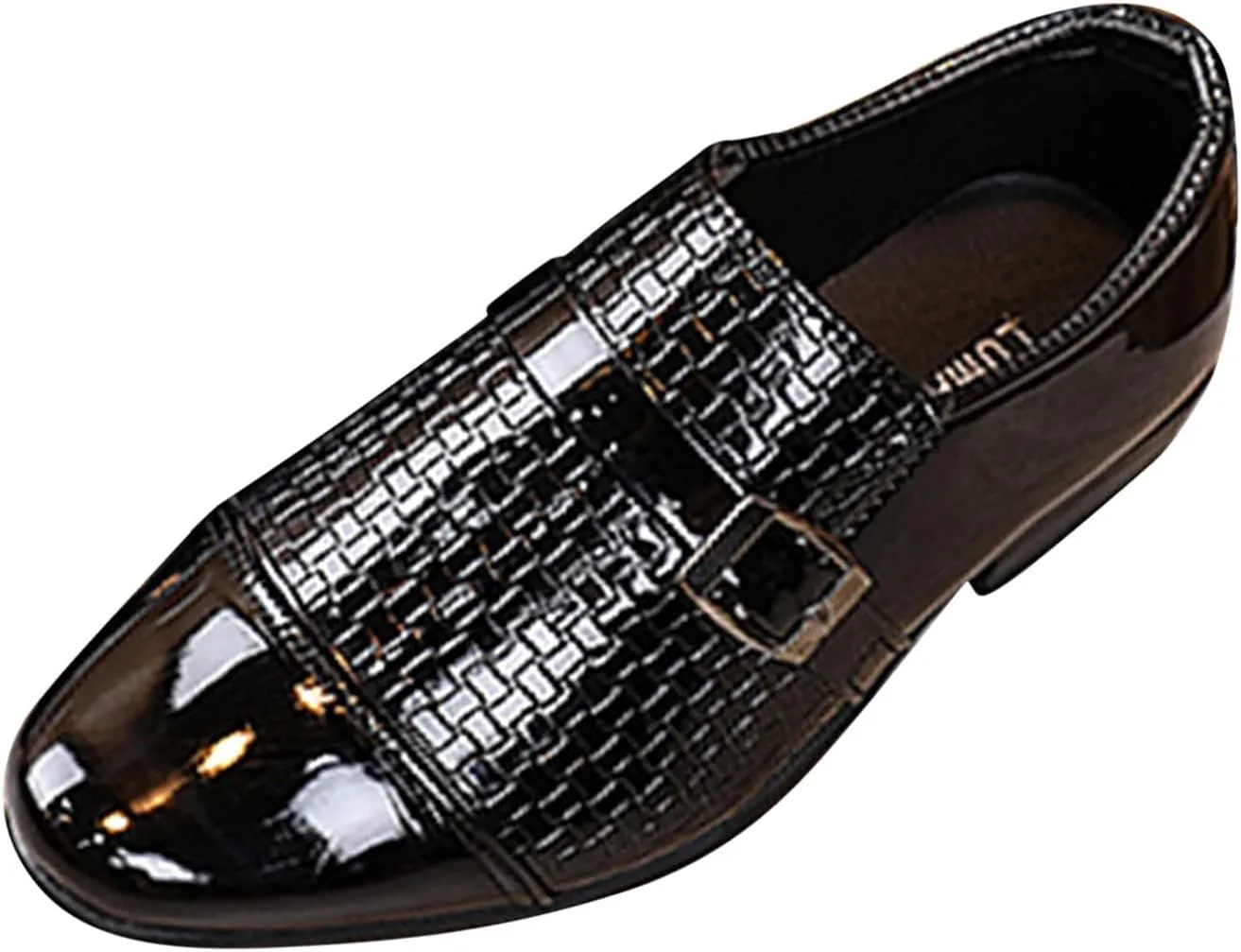 Boys Dress Boys Patent Matte Dress Oxford Special Occasion Christening Wedding Formal Shoes School Uniform Shoes