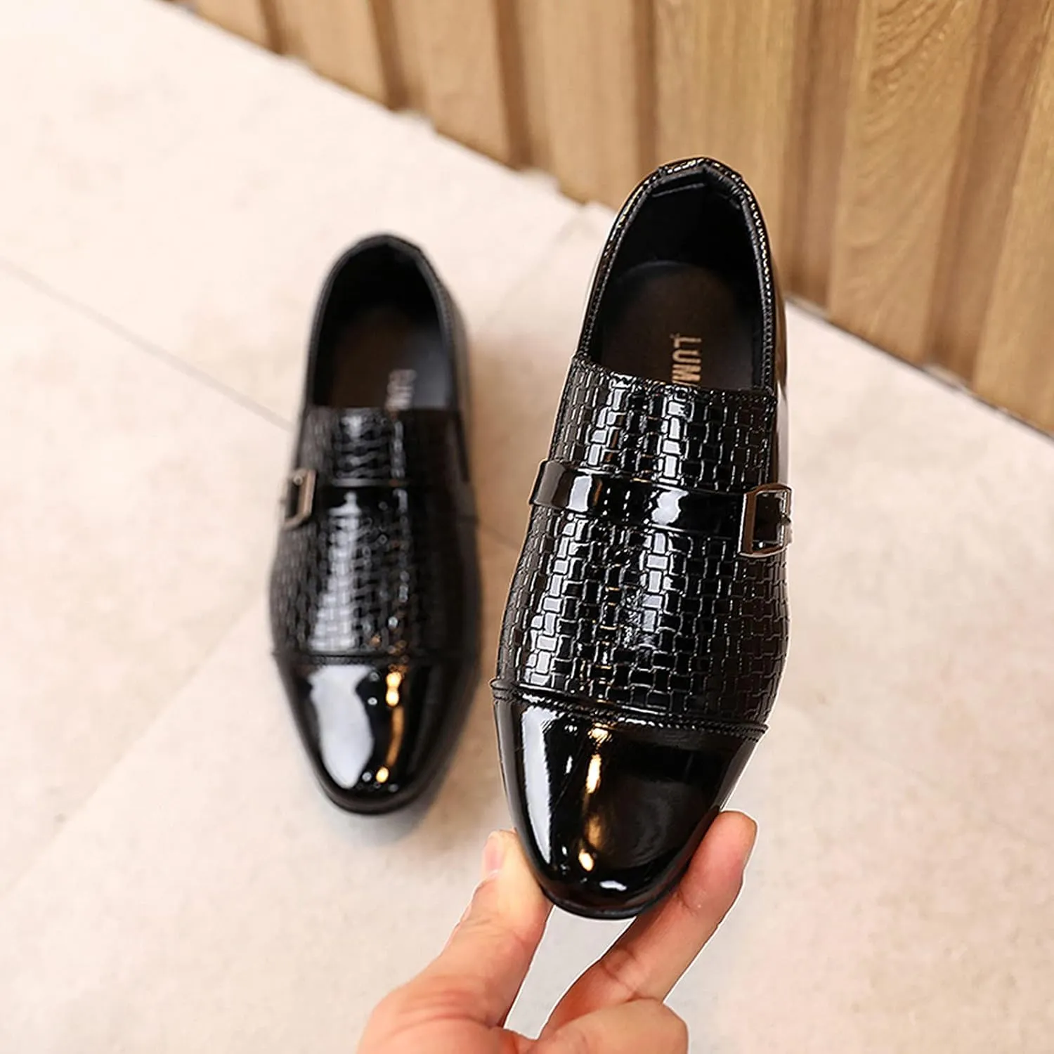 Boys Dress Boys Patent Matte Dress Oxford Special Occasion Christening Wedding Formal Shoes School Uniform Shoes