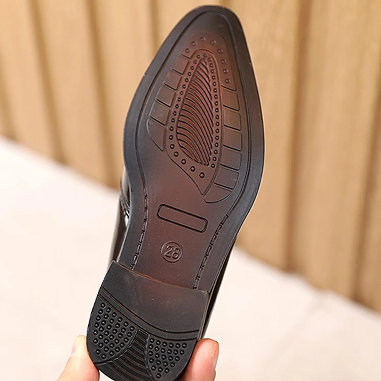 Boys Formal Dress Shoes Lace-up Wedding Footwear School niform Shoes Comfort Loafer Flat xford Dress Shoes