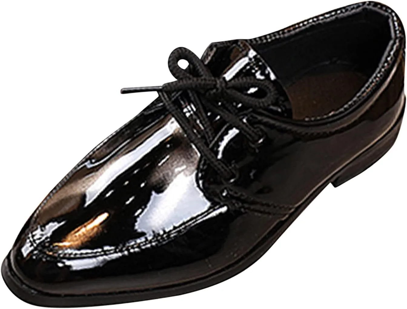 Boys Formal Dress Shoes Lace-up Wedding Footwear School niform Shoes Comfort Loafer Flat xford Dress Shoes