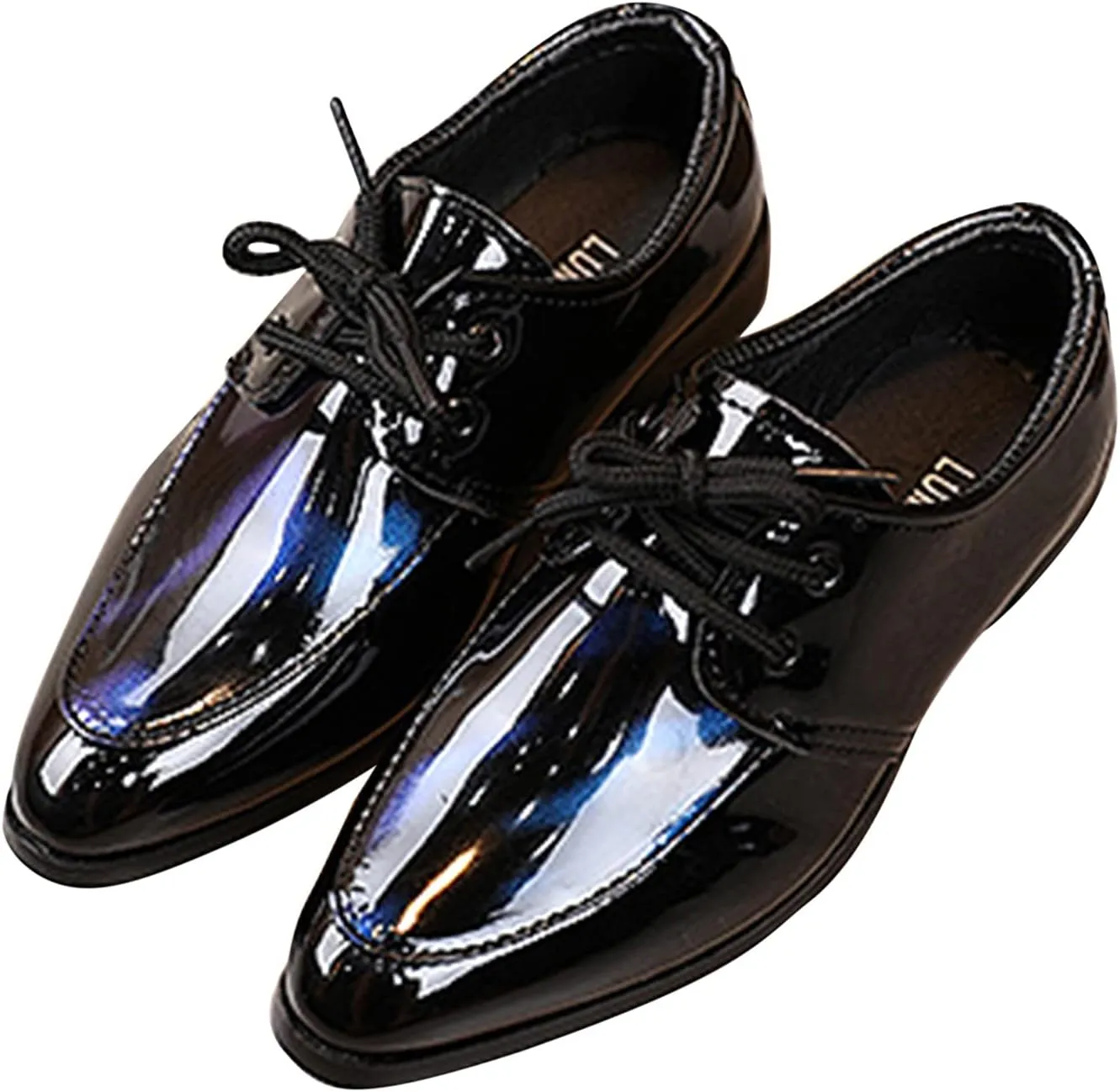 Boys Formal Dress Shoes Lace-up Wedding Footwear School niform Shoes Comfort Loafer Flat xford Dress Shoes