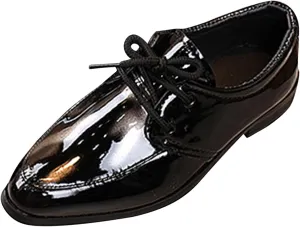 Boys Formal Dress Shoes Lace-up Wedding Footwear School niform Shoes Comfort Loafer Flat xford Dress Shoes