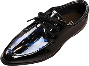 Boys Formal Dress Shoes Lace-up Wedding Footwear School niform Shoes Comfort Loafer Flat xford Dress Shoes
