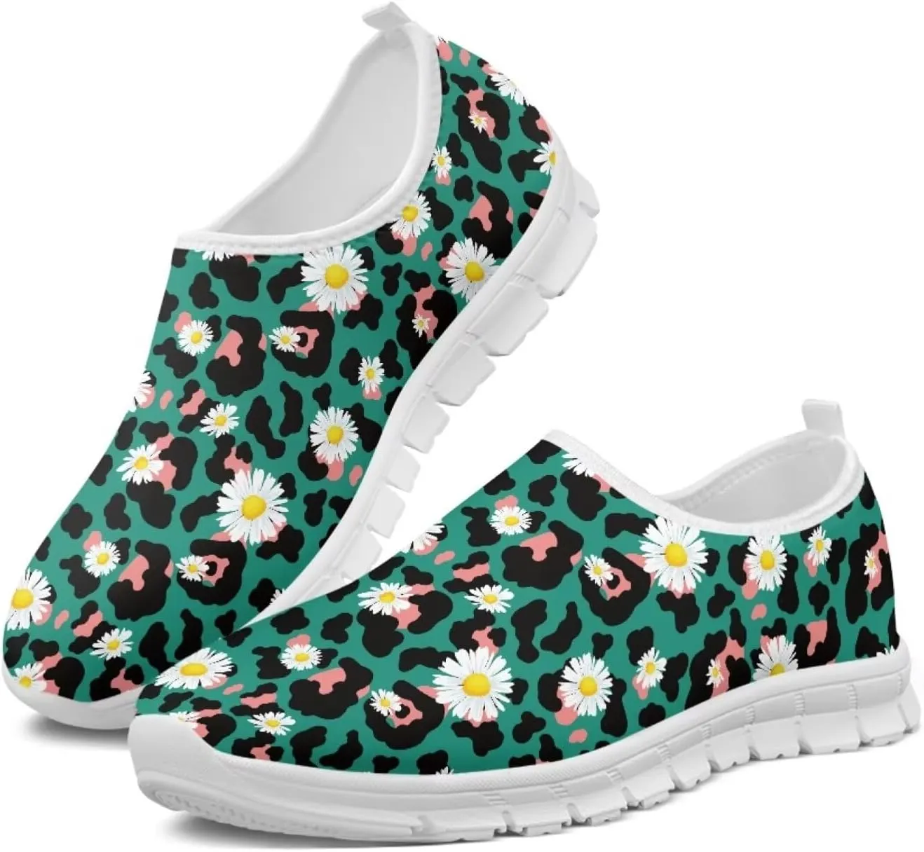 chaqlin Low Cut Casual Dress Shoes for Women Men Slip-On Wide Soft Casual Breathable Tennis Workout Sneakers Loafers