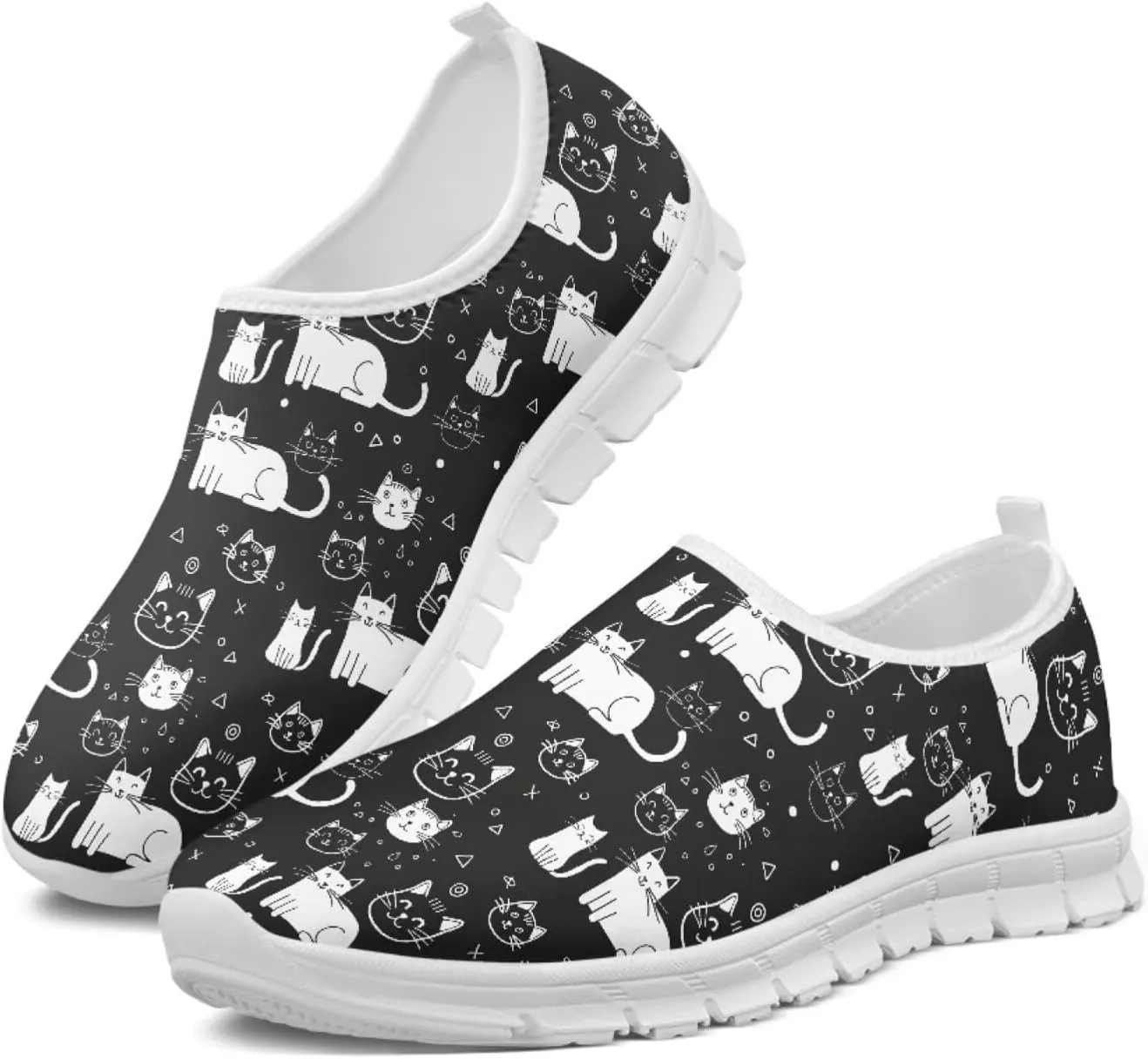 chaqlin Slip On Shoes Animal Print Sneakers Loafers Wide Comfy Low Cut Casual Dress Shoes for Men/Women Causal Workout