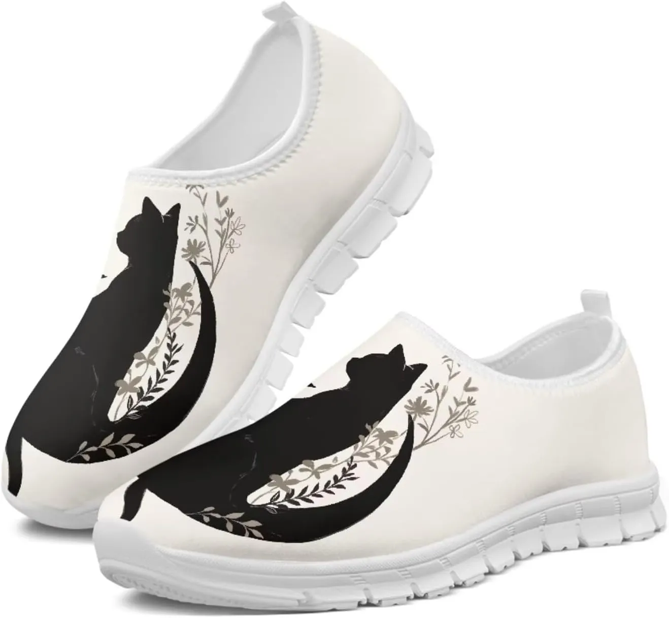 chaqlin Slip On Shoes Animal Print Sneakers Loafers Wide Comfy Low Cut Casual Dress Shoes for Men/Women Causal Workout