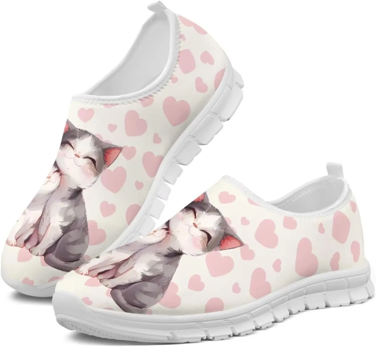 chaqlin Slip On Shoes Animal Print Sneakers Loafers Wide Comfy Low Cut Casual Dress Shoes for Men/Women Causal Workout