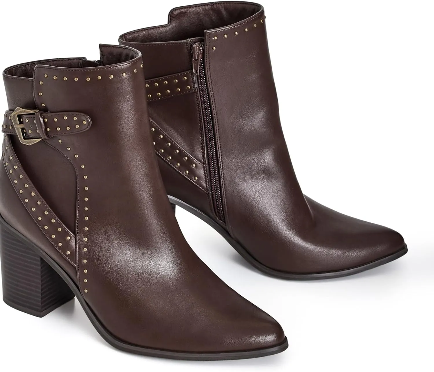 City Chic Women's WIDE FIT Orly Ankle Boot