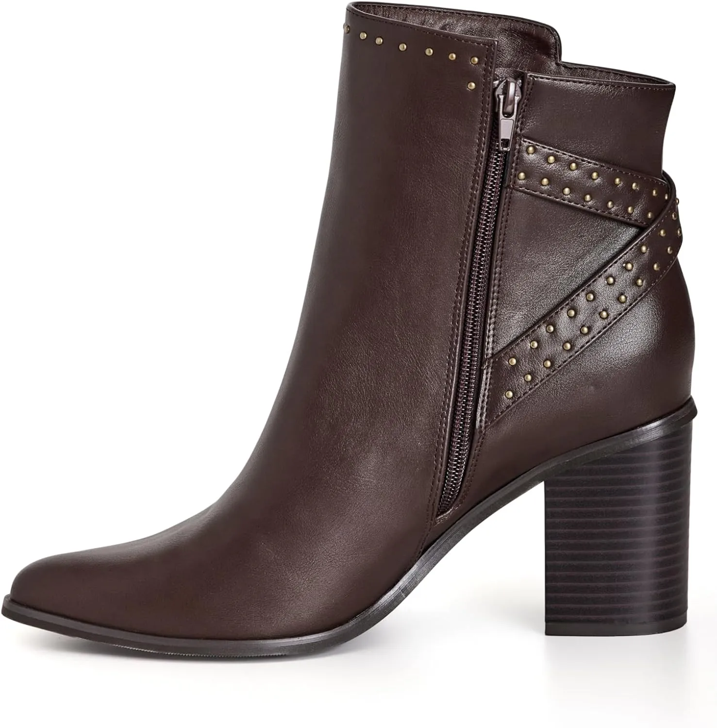 City Chic Women's WIDE FIT Orly Ankle Boot