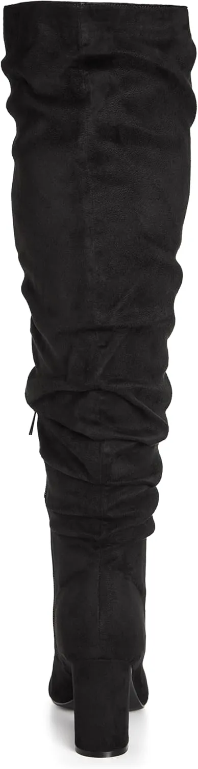 City Chic Women's WIDE FIT Raquel Knee Boot.