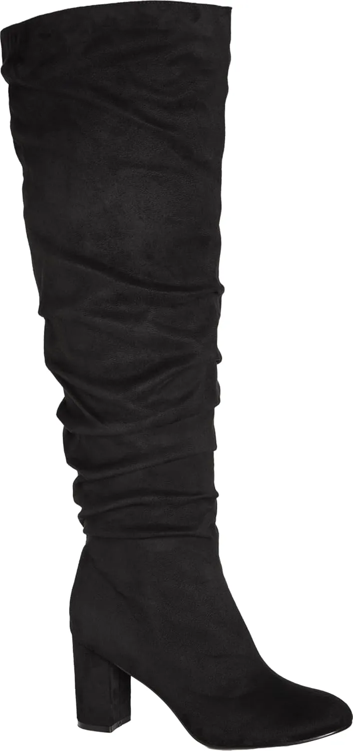 City Chic Women's WIDE FIT Raquel Knee Boot.