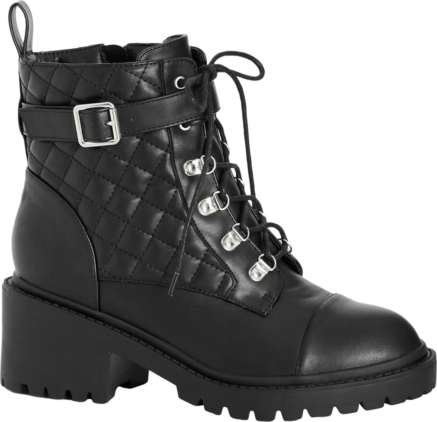 CITY CHIC Women's Wide Fit Sutton Ankle Boot Fashion