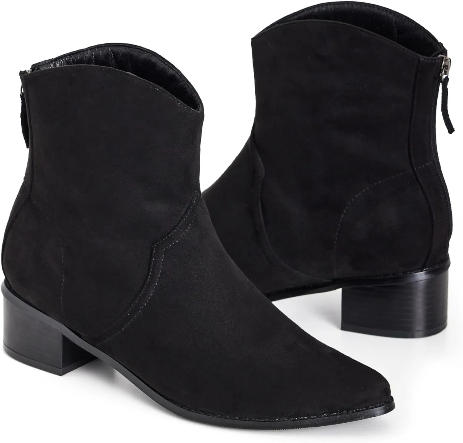 City Chic Women's Wide Fit Western Ankle Boot