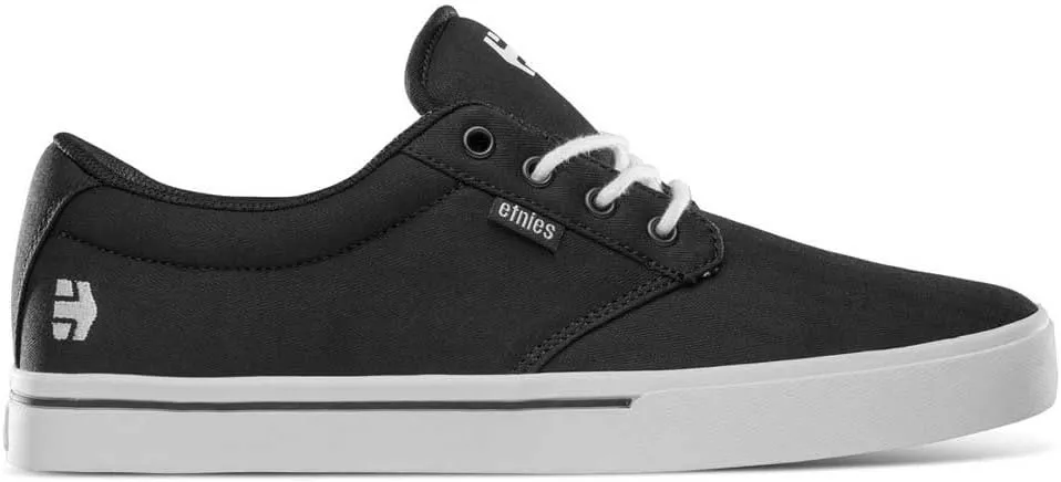 Etnies Men's Jameson 2 Eco Skate Shoe, Black/White/White, 8.5