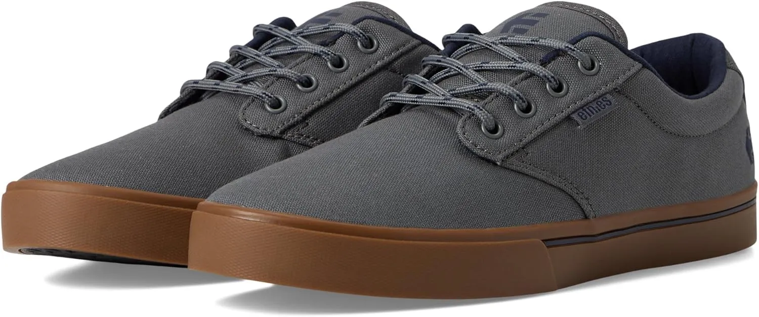 Etnies Men's Jameson 2 Eco Skate Shoe, Dark Grey/Blue, 8