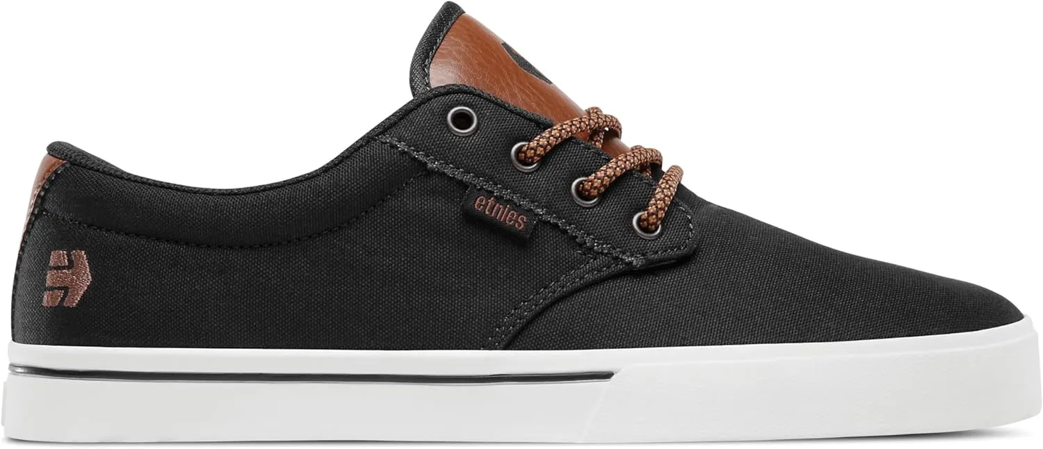 Etnies Men's Jameson 2 Eco Skate Shoe, Navy/tan/White, 7