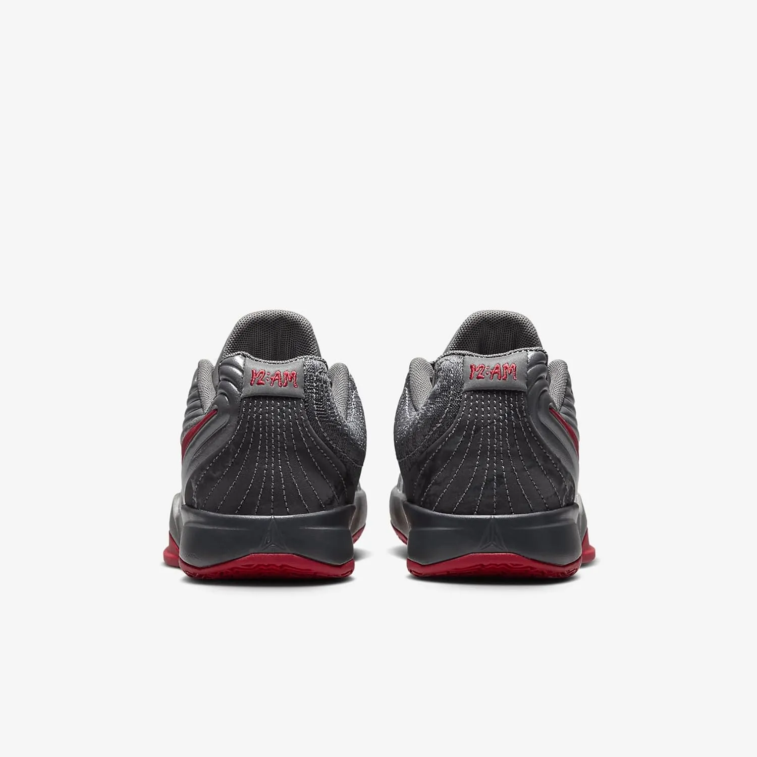 Ja 2 Big Kids' Basketball Shoes (FZ7304-001, Grey/Anthracite/Gym Red)