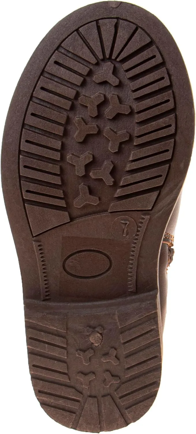 Josmo Kids Fashion Boots Girls - Comfort Strap Design Cozy Faux Fur Lining