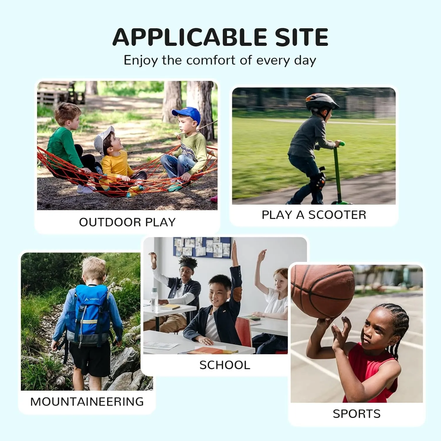 Kids Sneakers Basketball Shoes Breathable Nonslip Sports Tennis Walking Running Shoes for Boys Girls