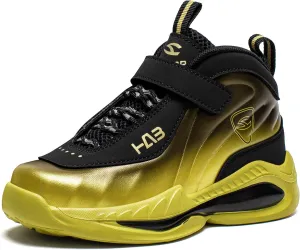Kids Sneakers Basketball Shoes Breathable Nonslip Sports Tennis Walking Running Shoes for Boys Girls