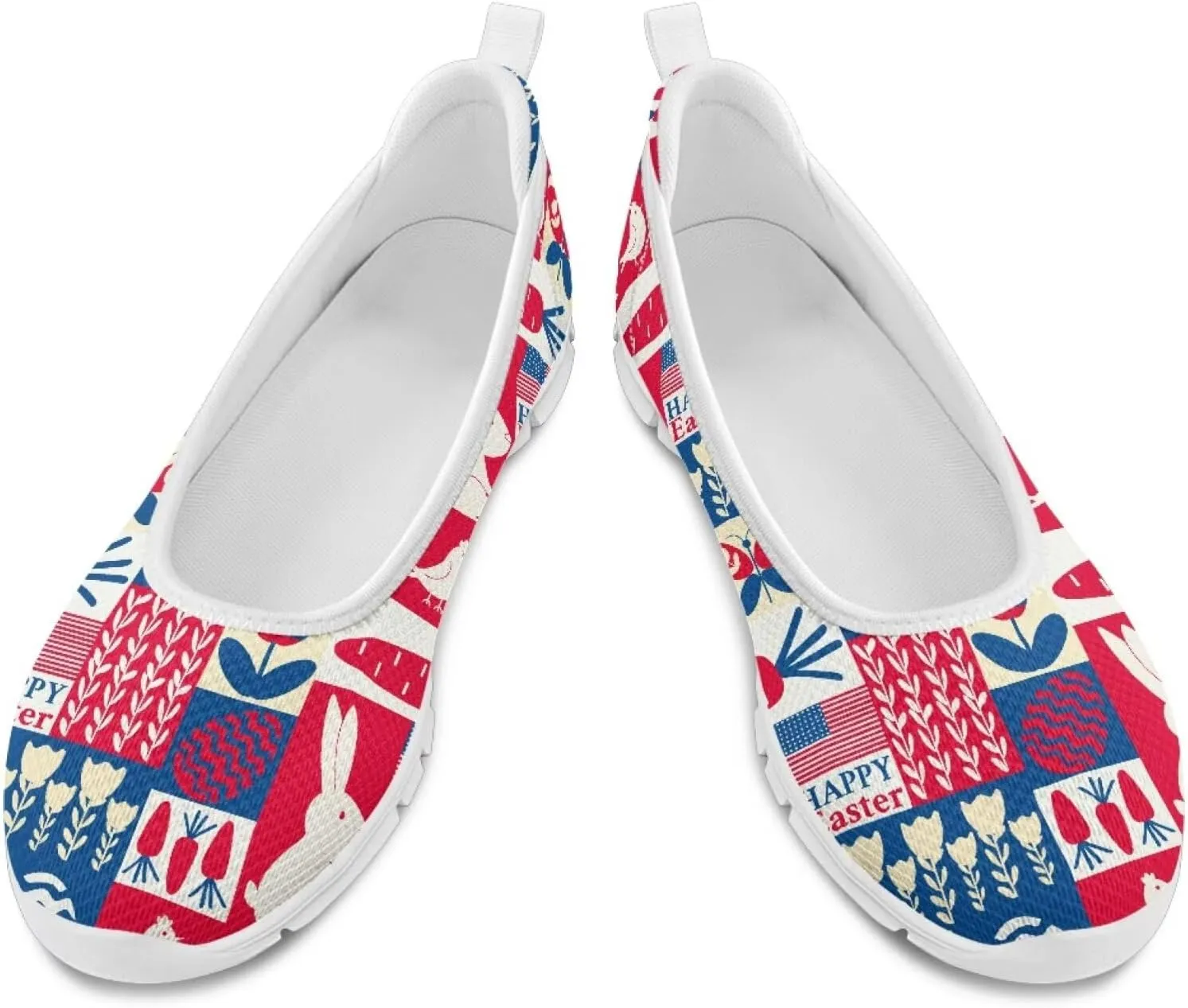 Low Cut Sneakers Casual Dress Shoes for Women Travel Party Fashion Outfit Lightweight Flats Tennis Loafers Comfort Round Toe Laceless Shoe