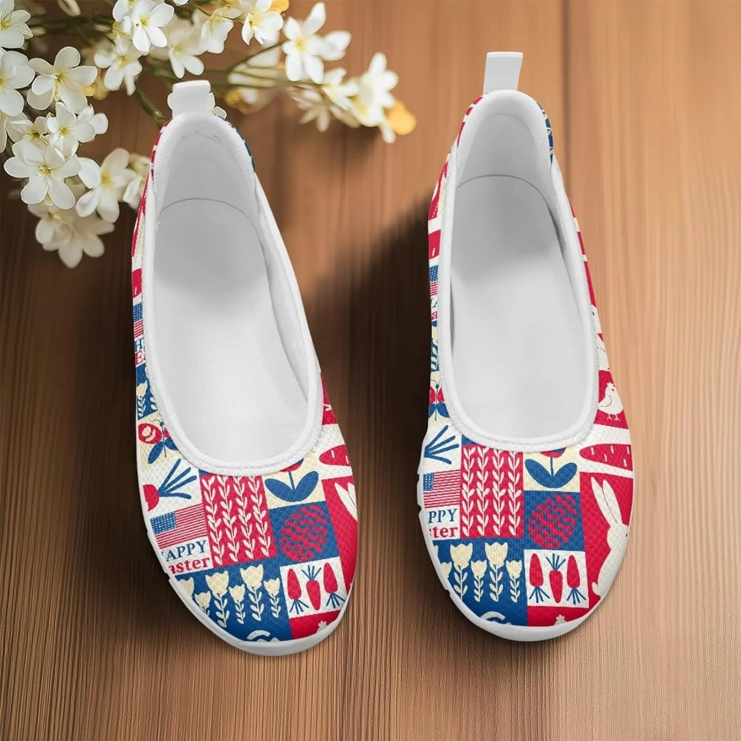 Low Cut Sneakers Casual Dress Shoes for Women Travel Party Fashion Outfit Lightweight Flats Tennis Loafers Comfort Round Toe Laceless Shoe