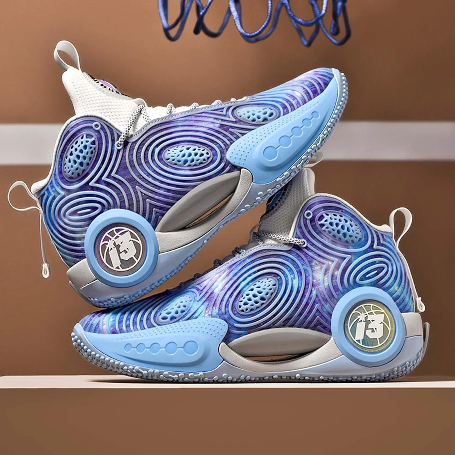 Mens Night Glow Basketball Shoes Classic Lace up High Top Casual Sports Shoes High Elastic Running Shoes Comfortable and Durable Competition Training Shoes Wide Edition Breathable Baseball Shoes