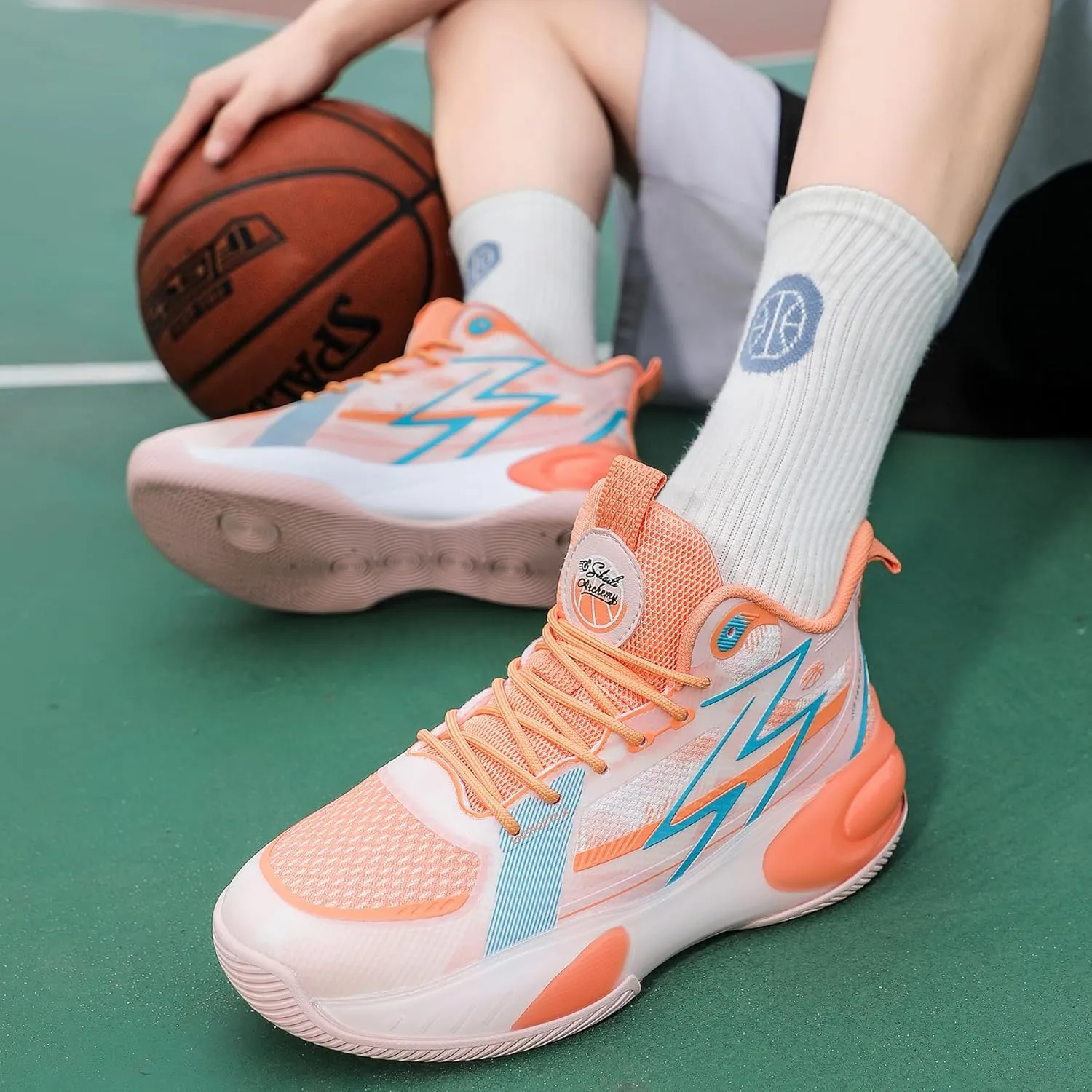 Mens Womens Basketball Shoes Fashion Breathable Sneakers Athletic Lightweight Non Slip Volleyball Outdoor Shoe
