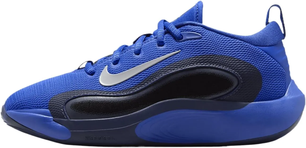 Nike IsoFly Big Kids' Basketball Shoes (FN4384-402, Game Royal/Thunder Blue/Black/Wolf Grey) Size 5
