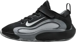Nike IsoFly Little Kids' Basketball Shoes (FQ7670-001, Black/Cool Grey/White/Wolf Grey) Size 12