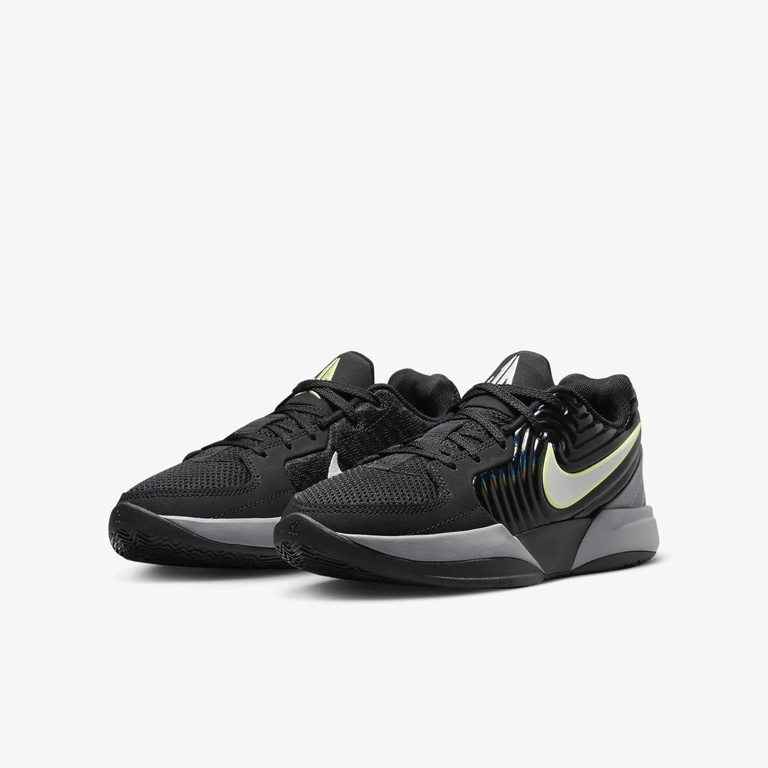 Nike Ja 2 'Big Kids' Basketball Shoes (FV5633-001, Black/Smoke Grey/Phantom)