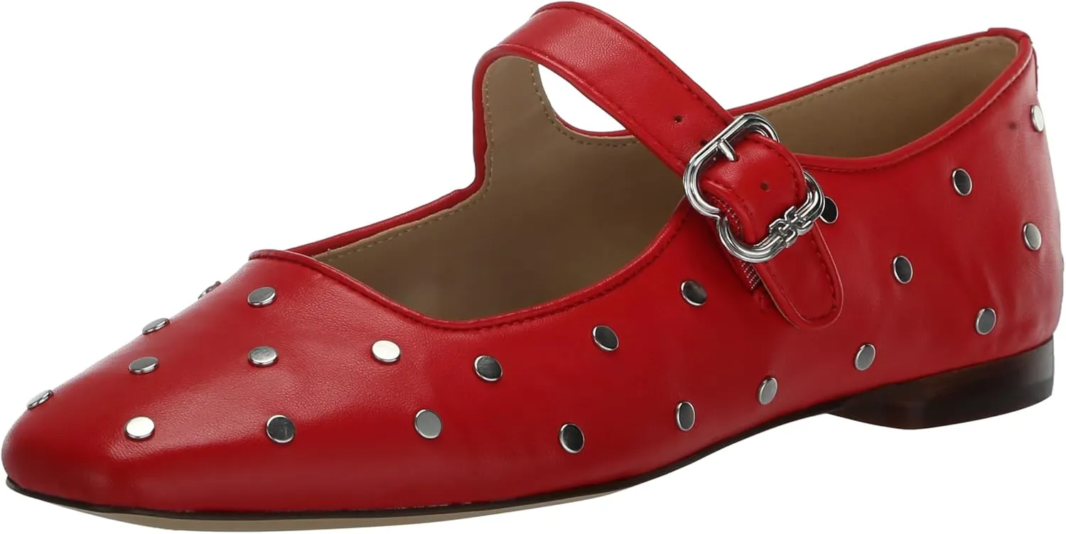 Sam Edelman Women's Michaela Stud Mary Jane Flat