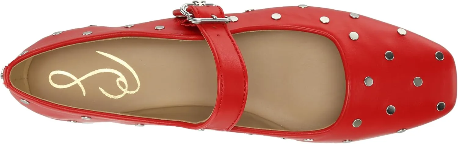 Sam Edelman Women's Michaela Stud Mary Jane Flat