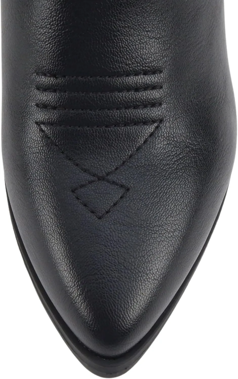 Soda BLAZING ~ Women Western Bootie Pointe Toe with Low Heel (Wide Fit Available)