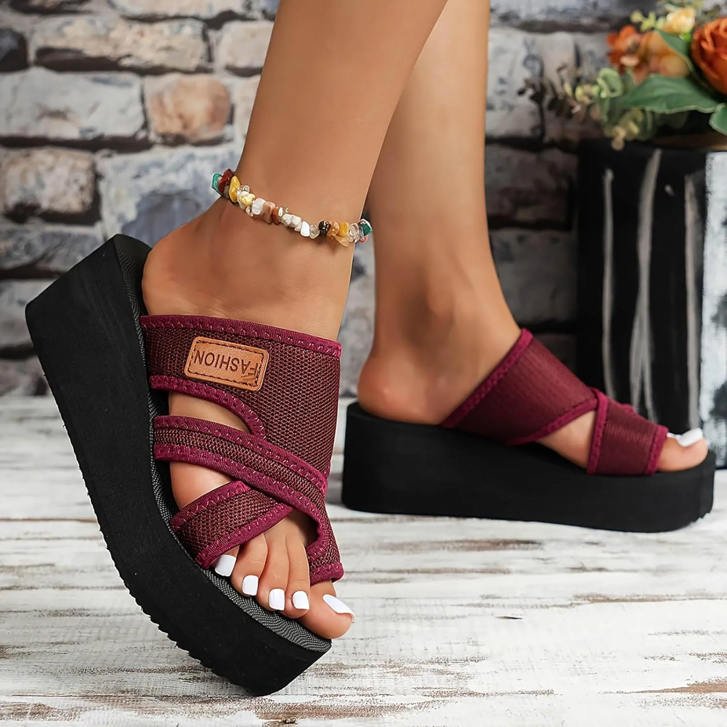 Women's Breathable Platform Sandals Summer Outdoor Camping Walking Beach Sandal Elegant Sandals for Women